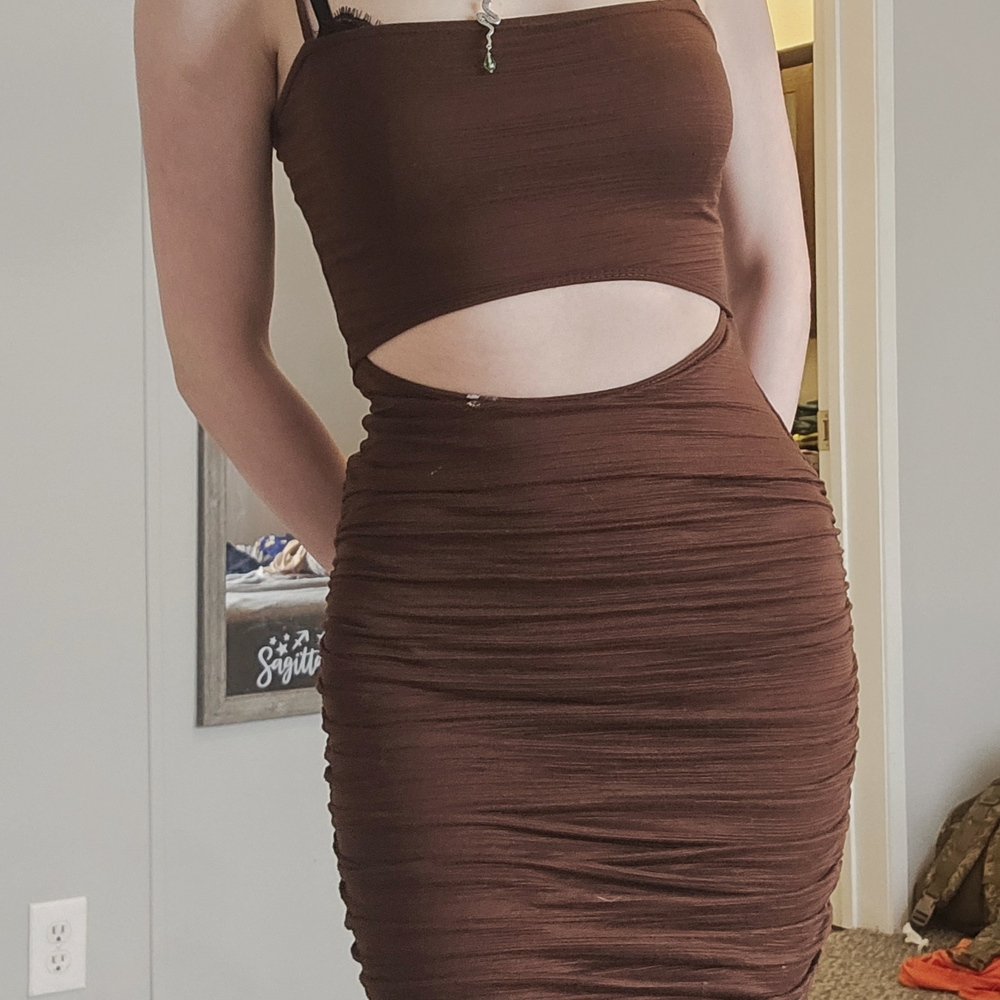 Windsor Chocolate Brown Dress